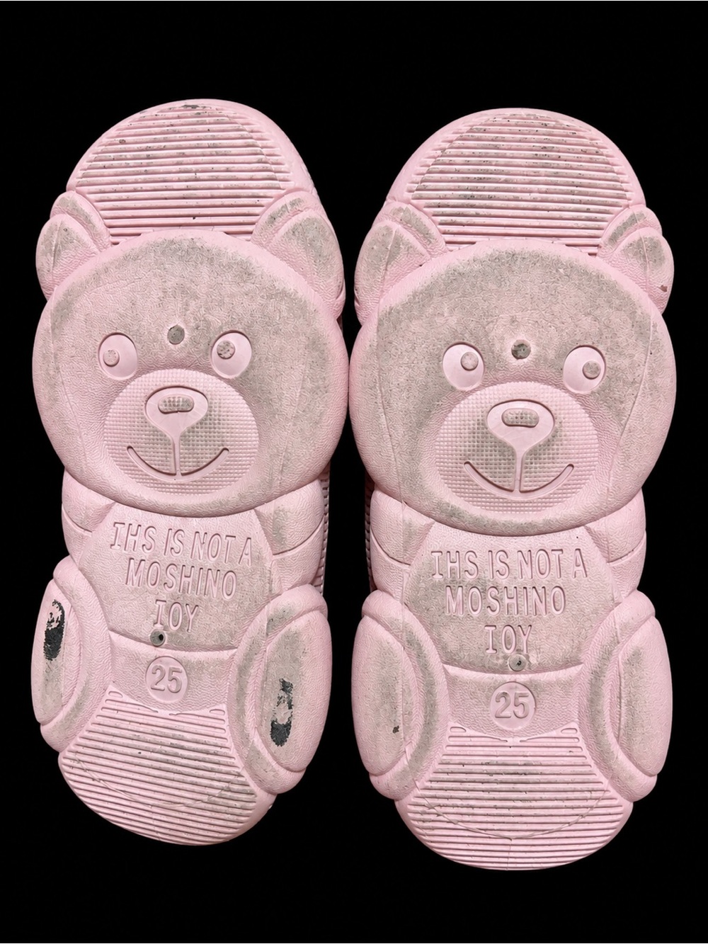 Moschino Kids Pink Teddy Bear Sole